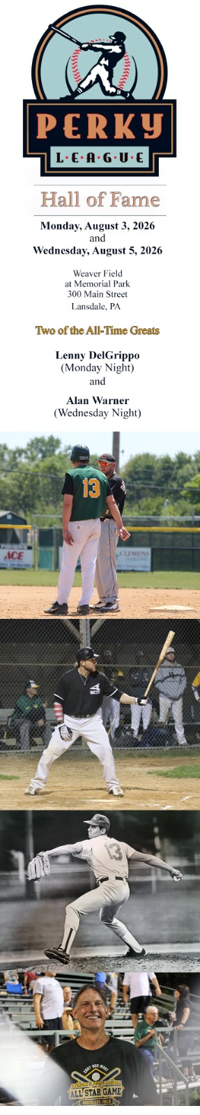 Two Hall of Fame Induction Ceremonies - Monday, August 3rd and Wednesday, August 5th